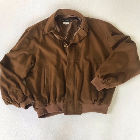 Majer Other - Vintage Majer 100% Cashmere Bomber Jacket